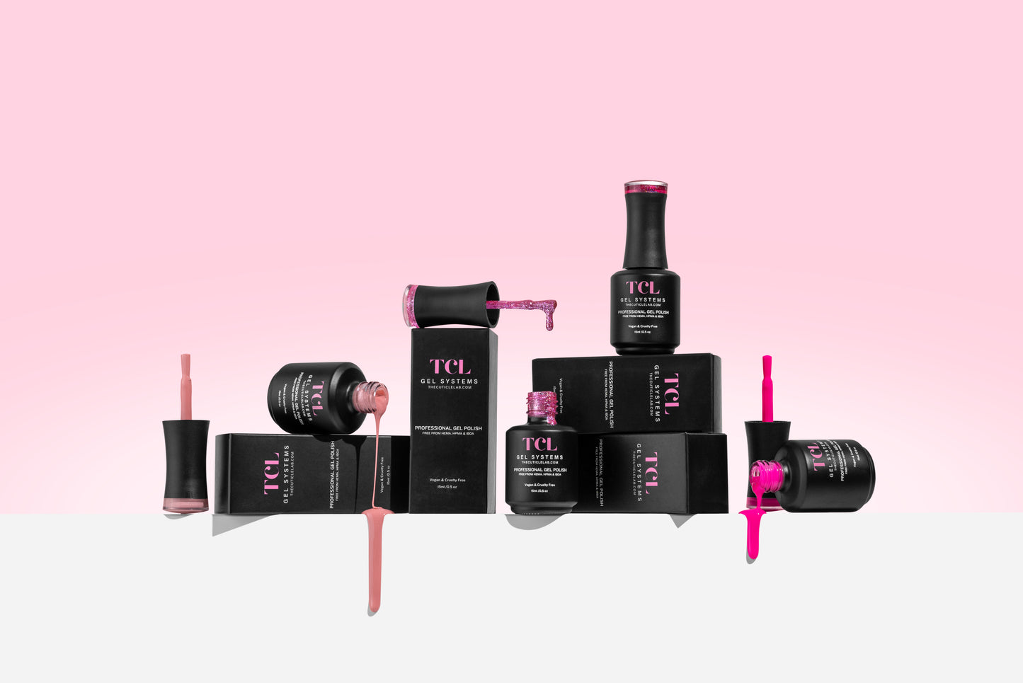 Our Favourite Pinks Collection - 9 x 15ml