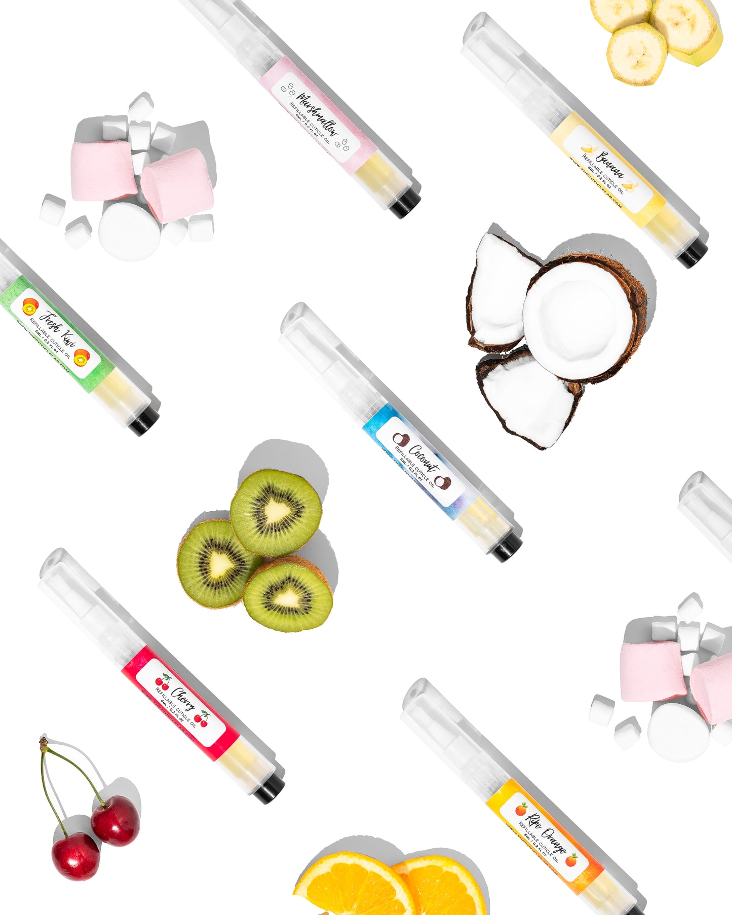 Refillable Cuticle Oil Bundle - 6ml Pen & 10ml Dropper Bottle
