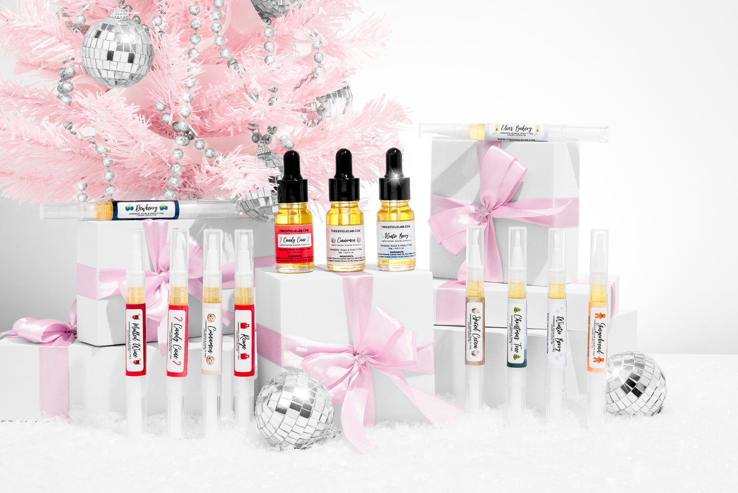 Cuticle Oil Droppers - Christmas & Winter Collection 2023