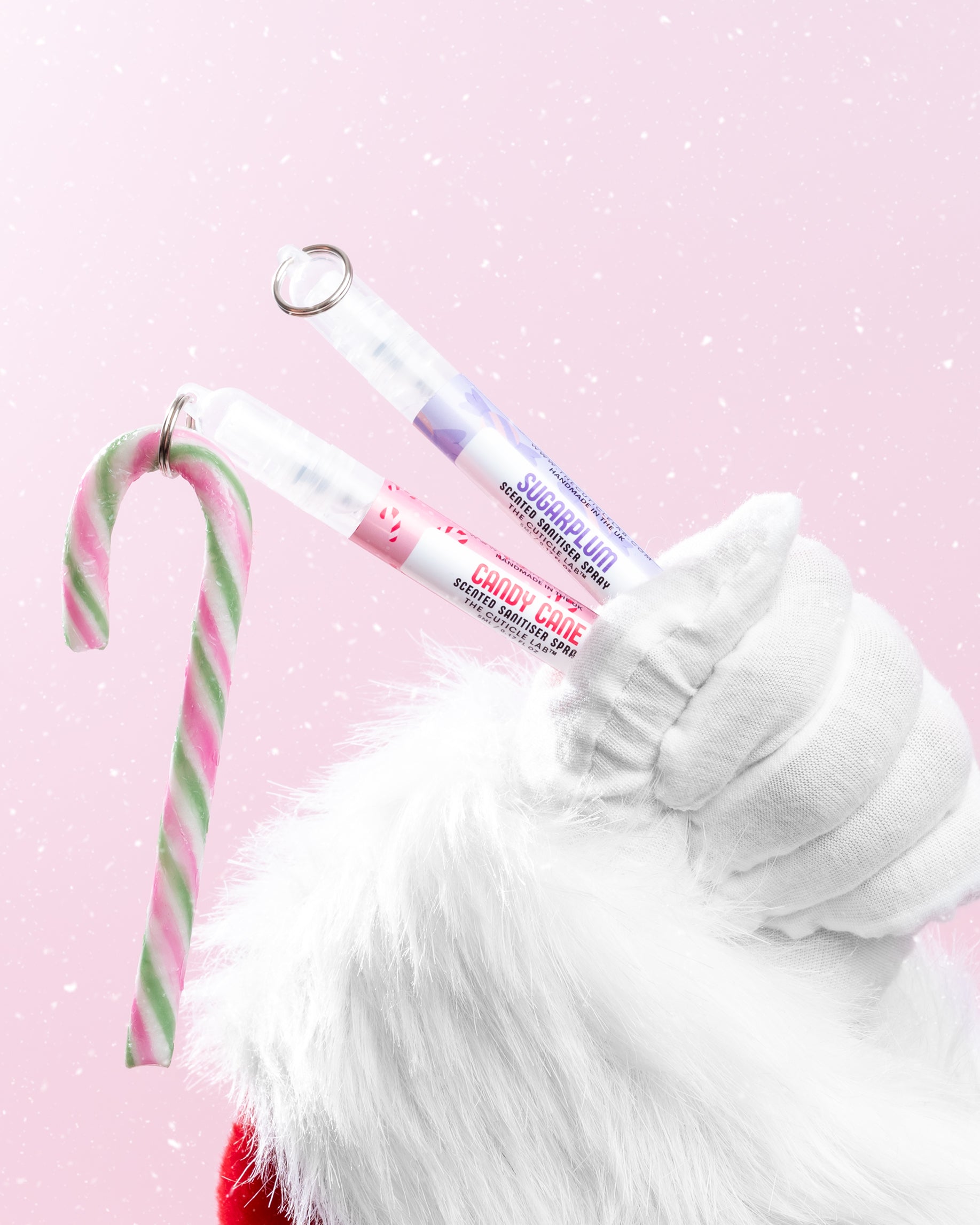 Christmas Collection 2025 - 5ml Keyring Sanitiser Spray