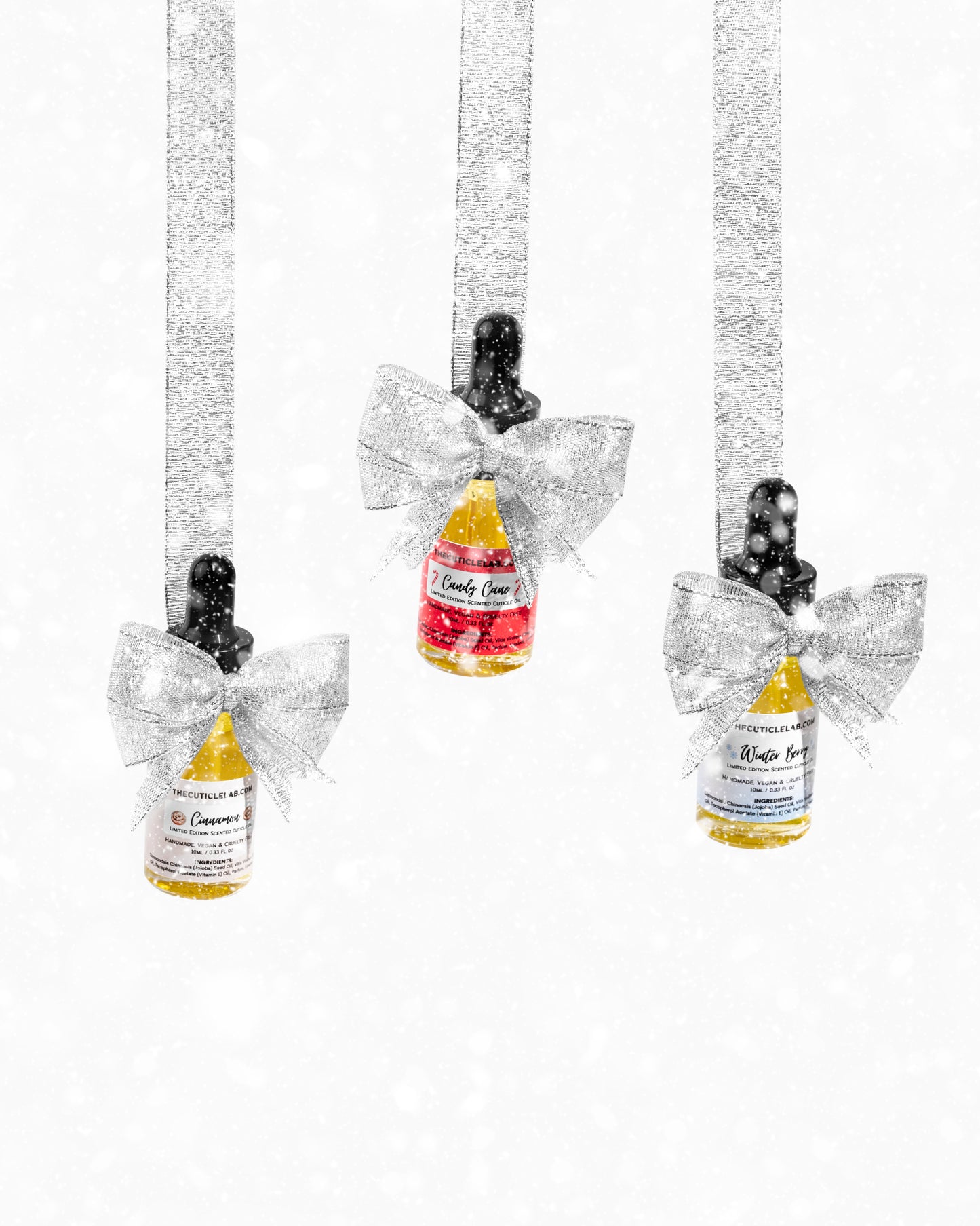 Cuticle Oil Droppers - Christmas & Winter Collection 2023