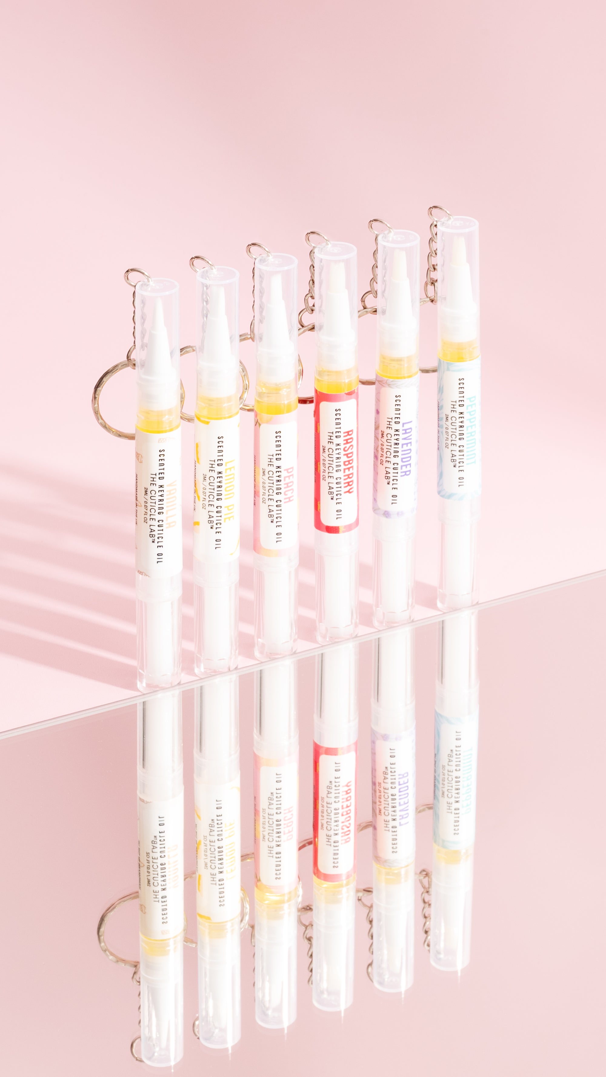 2ml Keyring The Cuticle LAB Cuticle Oil - 65+ scents