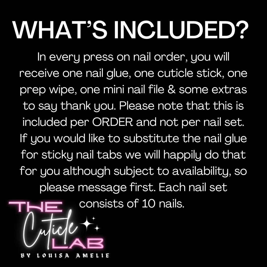 CUSTOM NAIL SET / MUST MESSAGE FIRST